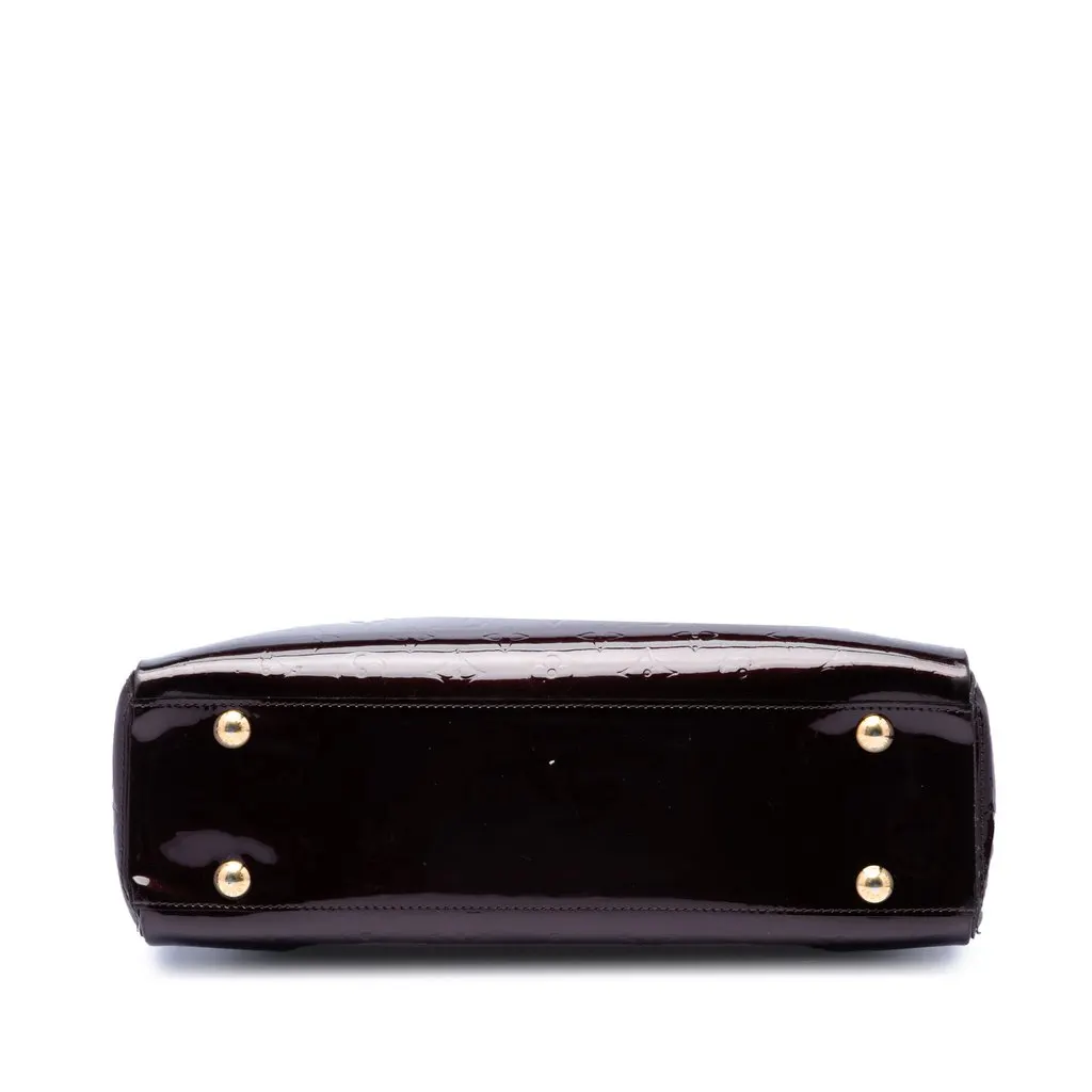 Louis Vuitton Monogram Vernis Melrose Avenue Purple Leather Very good - Inside View