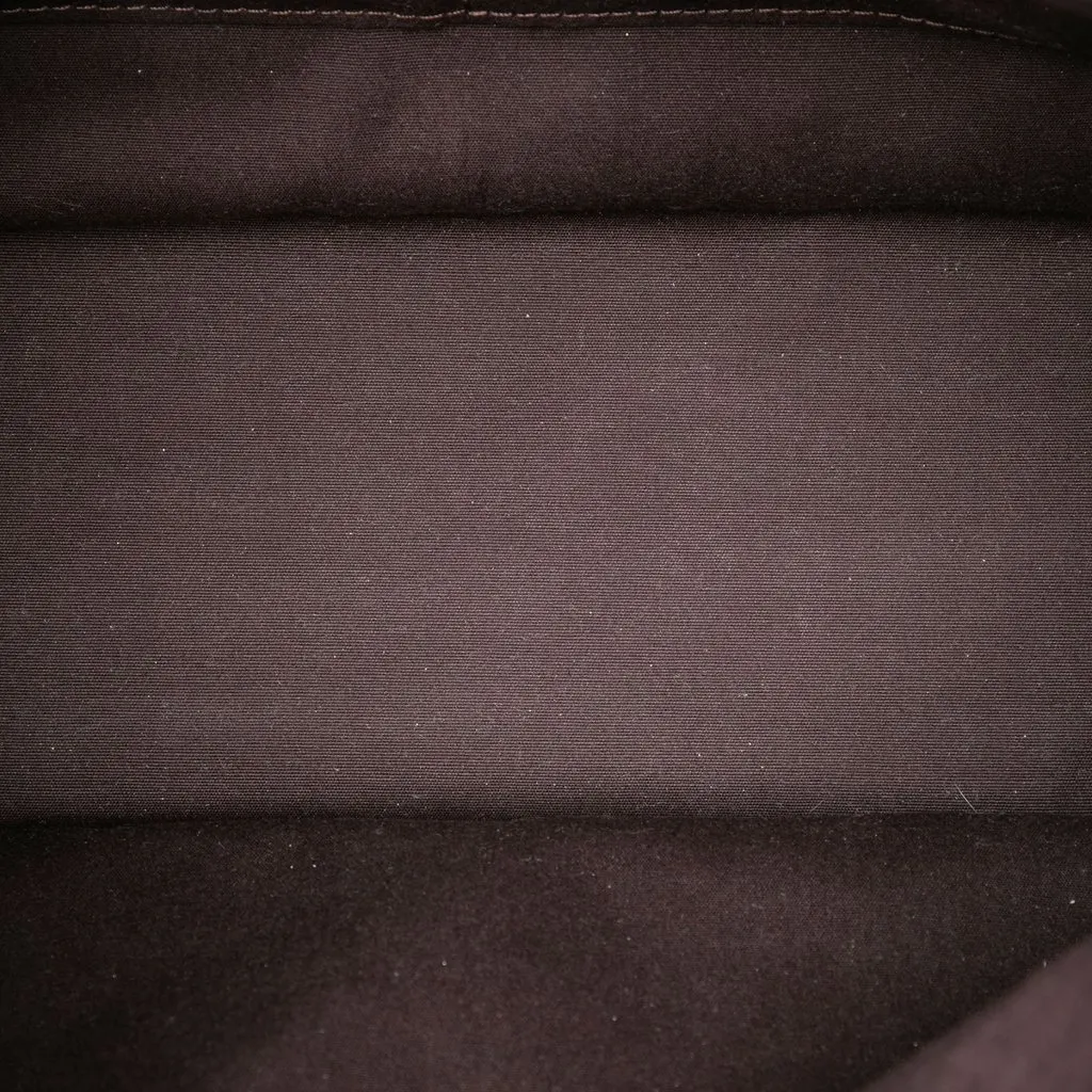 Louis Vuitton Monogram Vernis Melrose Avenue Purple Leather Very good - Model View