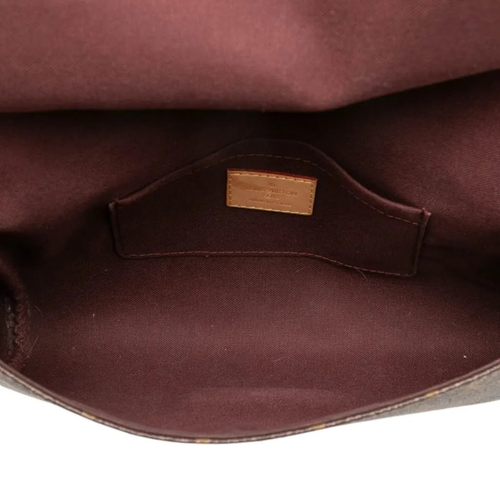 Louis Vuitton Monogram Favorite MM Brown Very good - Model View