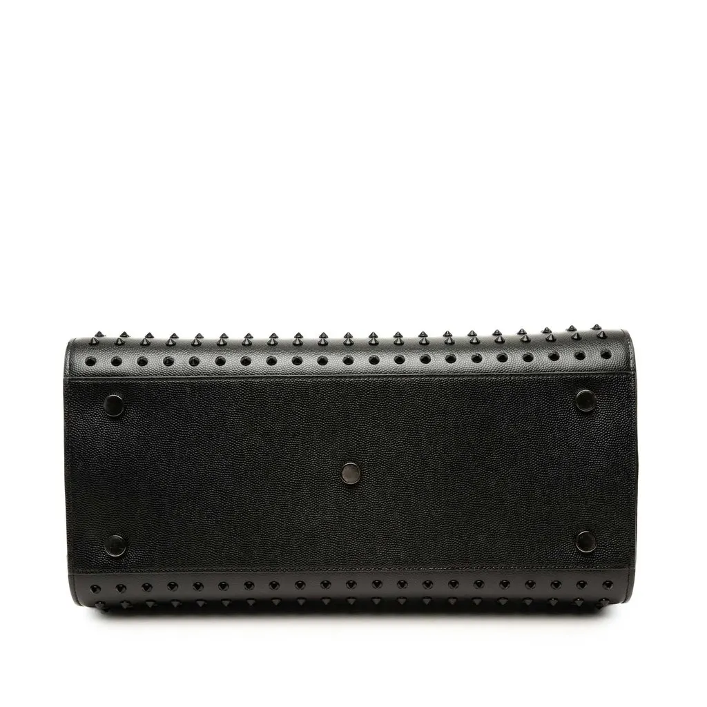 Saint Laurent Small Studded Leather Sac De Jour Satchel Black Leather Very good - Inside View