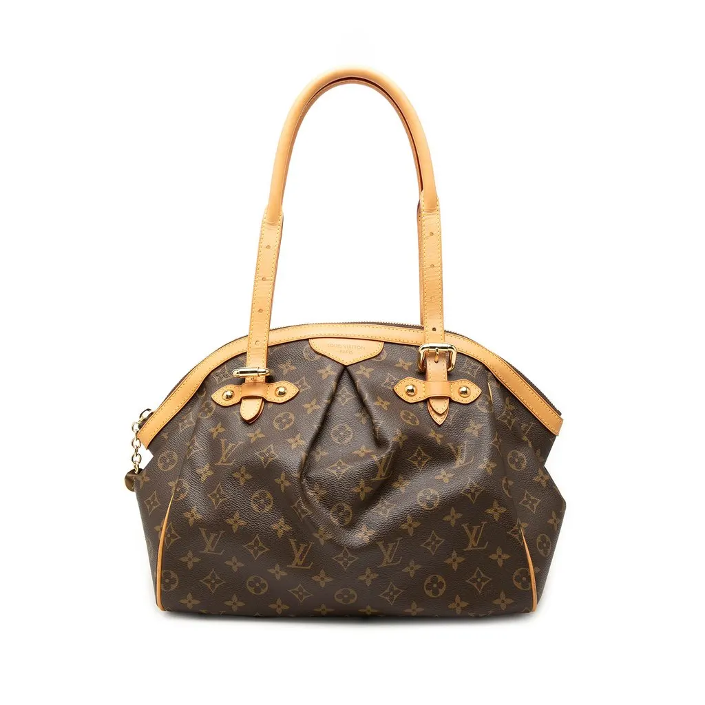 Louis Vuitton Monogram Tivoli GM Brown Very good - Front View