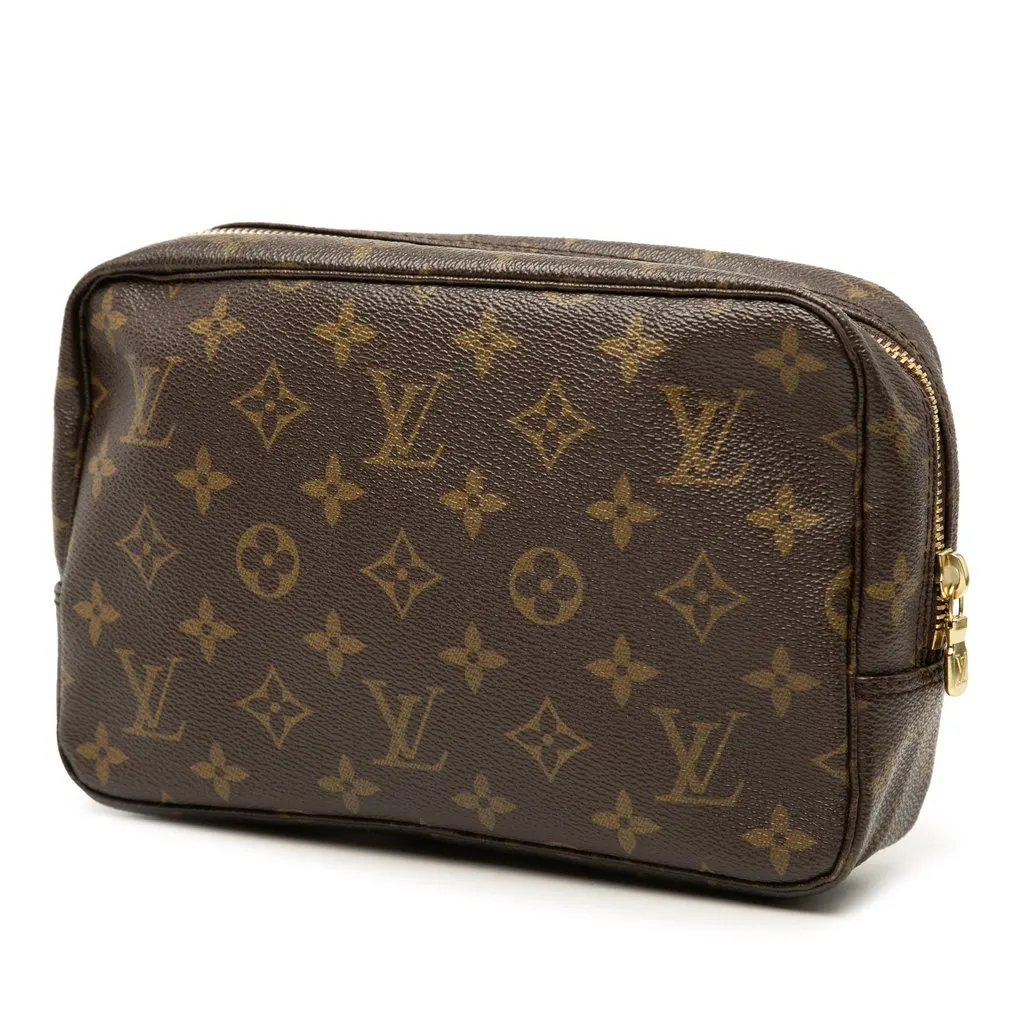 Louis Vuitton Monogram Trousse Toilette 23 Brown Very good - Back View