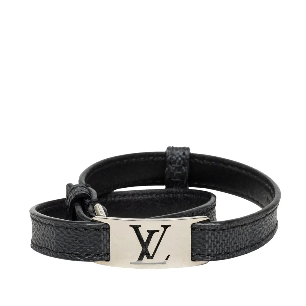 Louis Vuitton Damier Graphite Sign It Bracelet