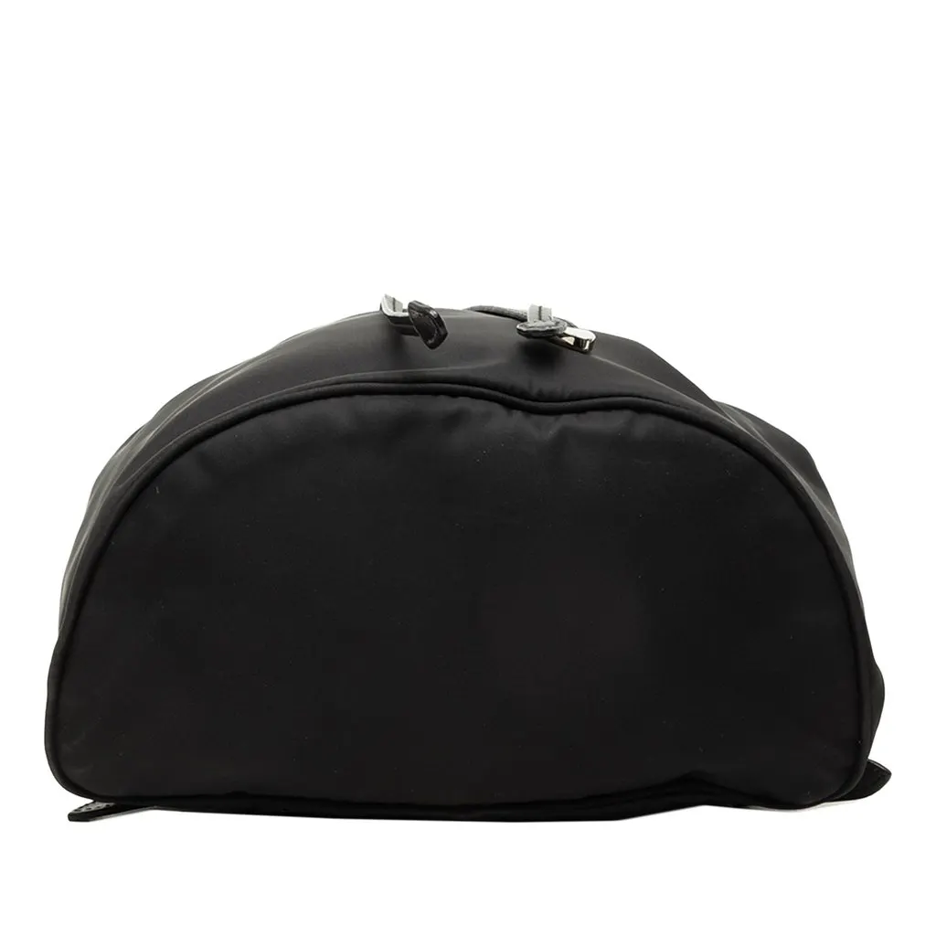 Prada Saffiano Trimmed Tessuto Backpack Black Polyamide Very good - Inside View