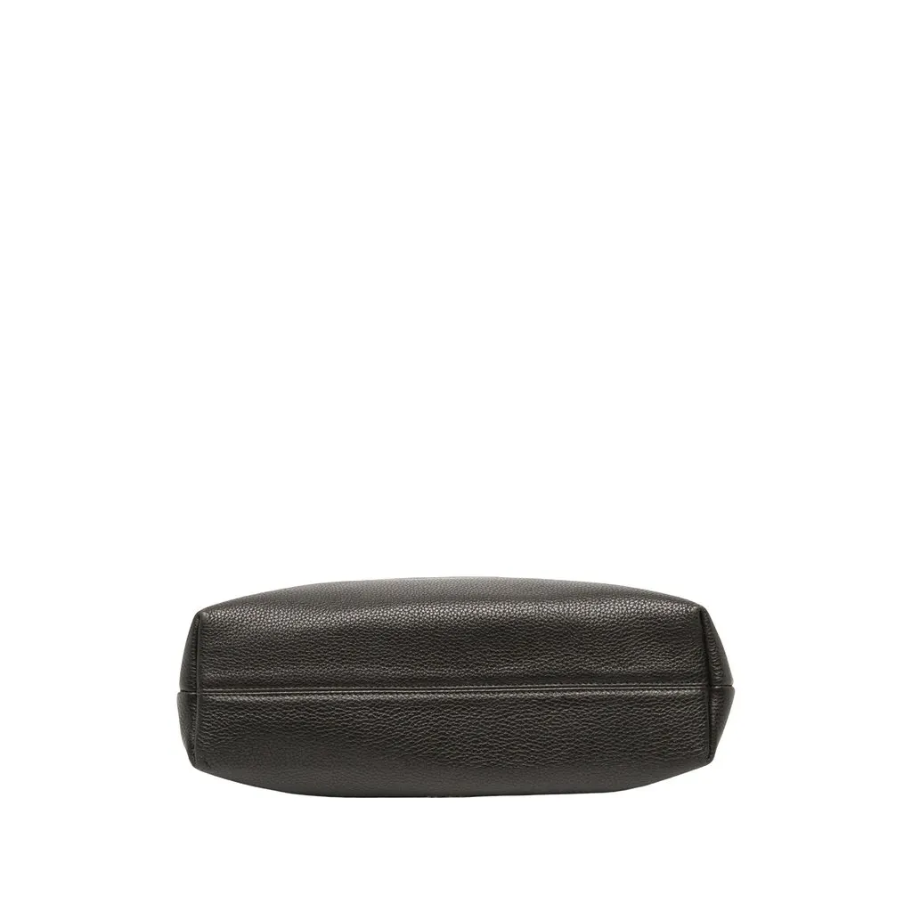 Versace Small Leather Virtus Hobo Black Leather Very good - Inside View