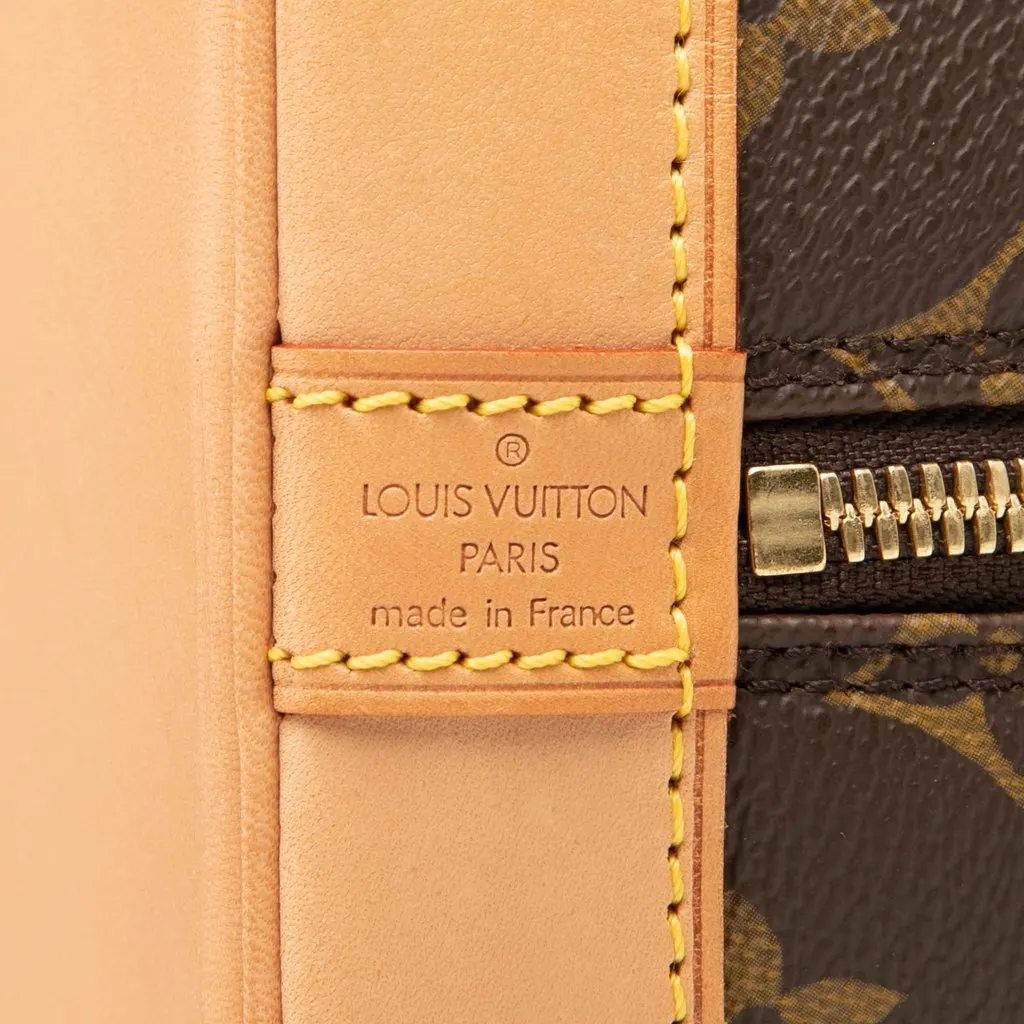 Louis Vuitton Monogram Alma PM Brown Very good - Box View