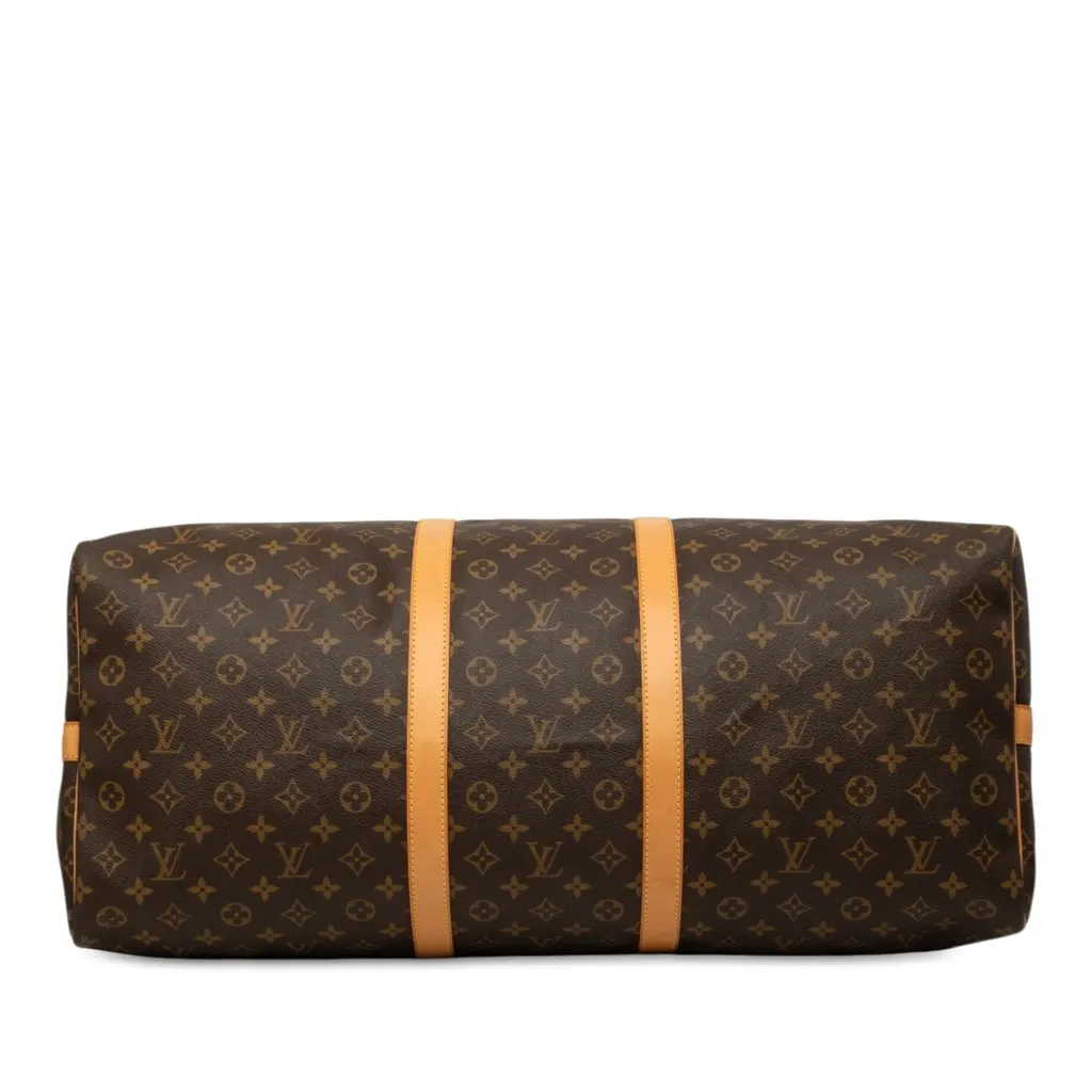 Louis Vuitton Monogram Keepall Bandouliere 60 Brown Canvas Very good - Inside View