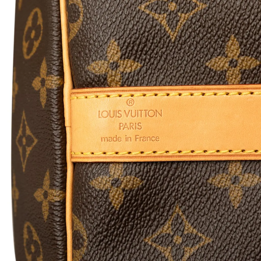 Louis Vuitton Monogram Keepall Bandouliere 60 Brown Canvas Very good - Box View