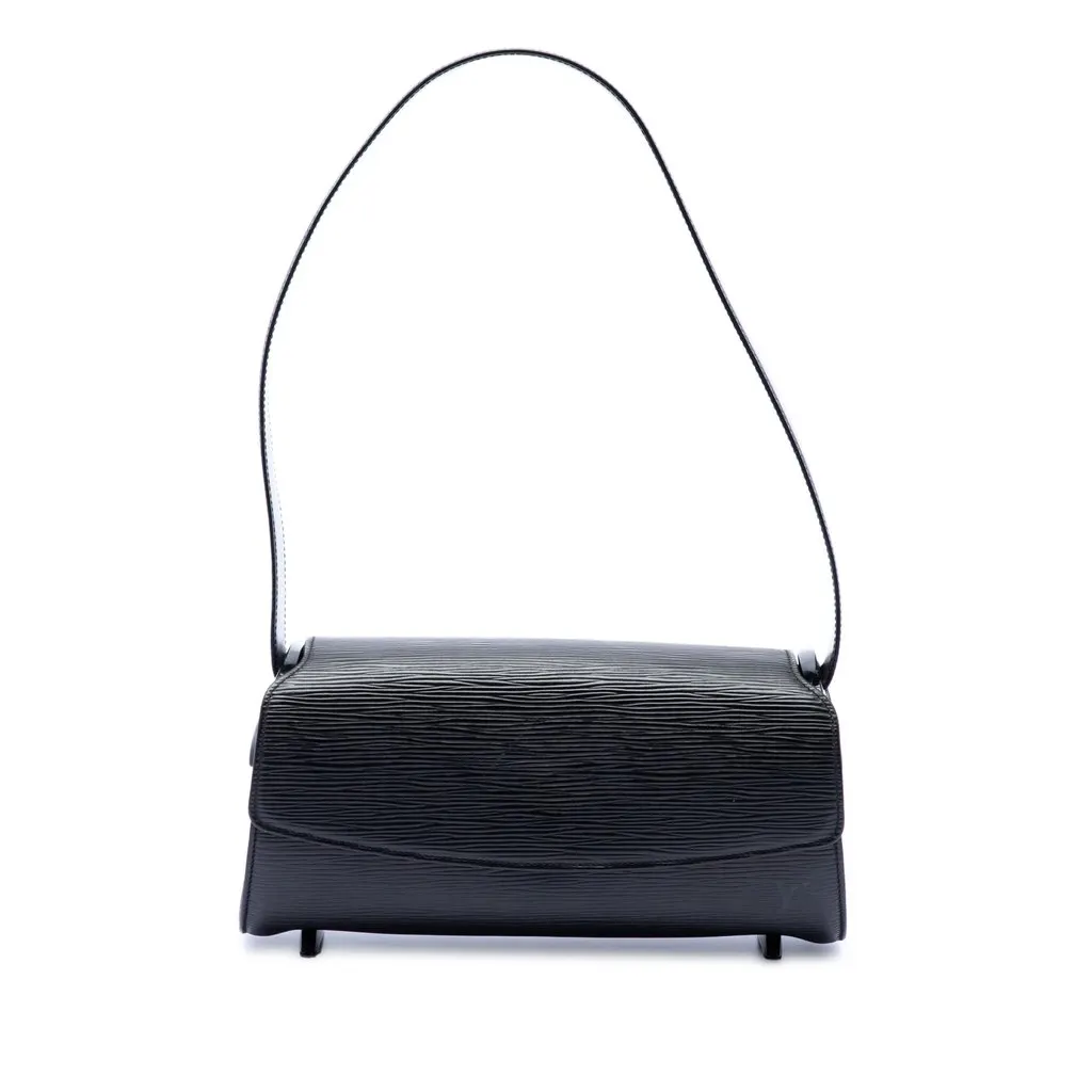Louis Vuitton Epi Nocturne PM Black Leather Very good - Front View