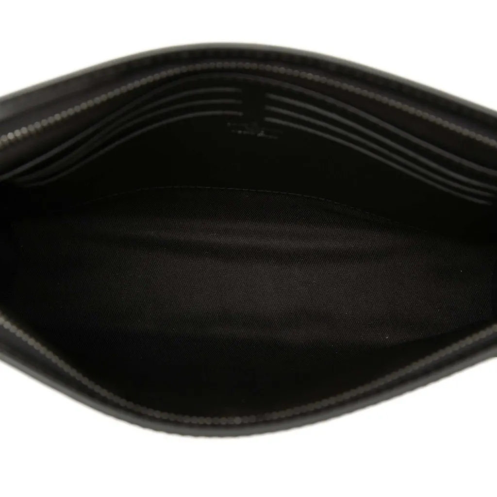 Louis Vuitton Monogram Eclipse Pochette Voyage MM Black Very good - Model View