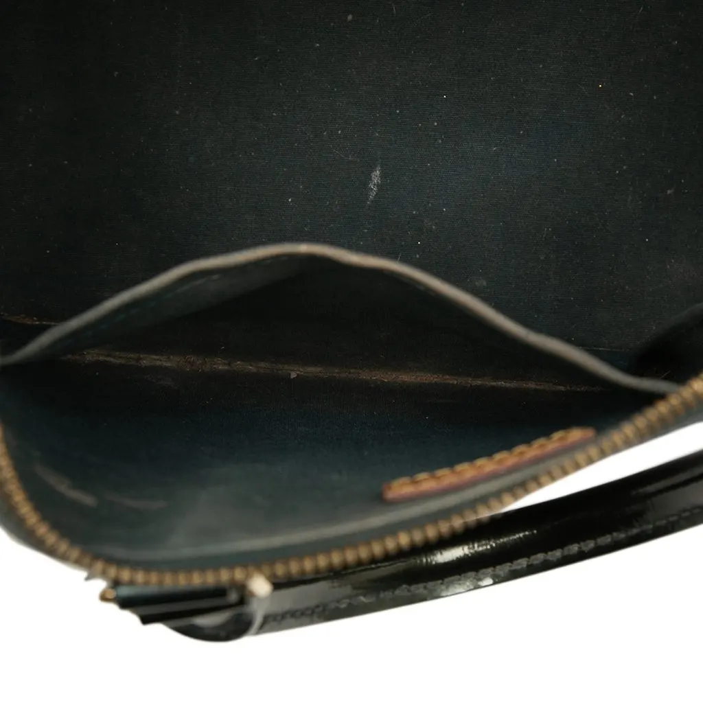 Louis Vuitton Monogram Vernis Alma PM Blue Leather Good - Box View