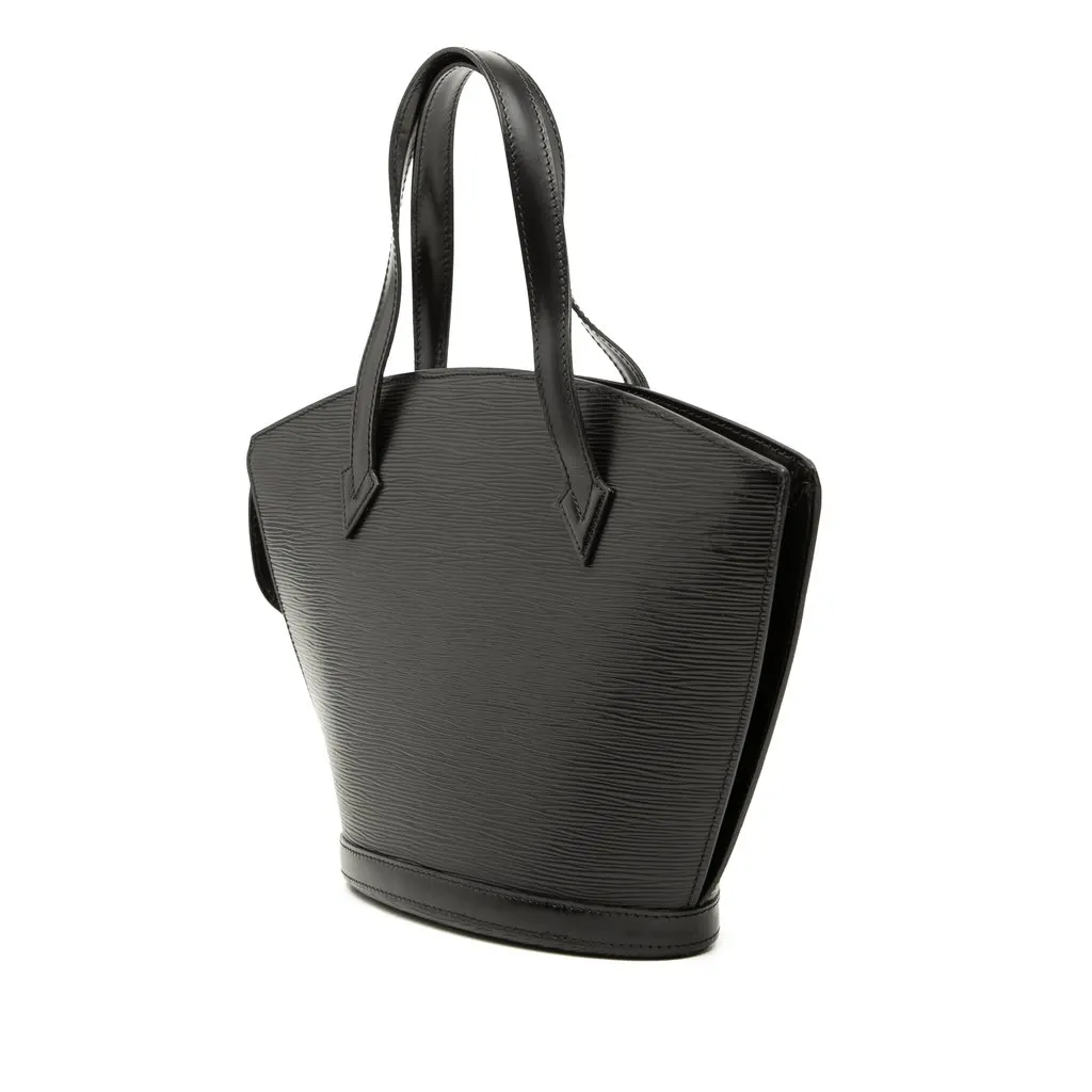 Louis Vuitton Epi Saint Jacques PM Short Strap Black Leather Very good - Back View