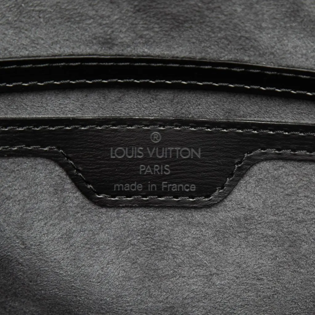 Louis Vuitton Epi Saint Jacques PM Short Strap Black Leather Very good - Box View