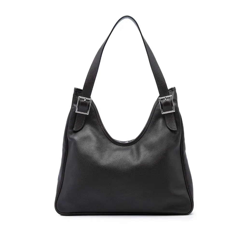 Hermès Swift Massai Cut 32 Brown Leather Very good - Front View