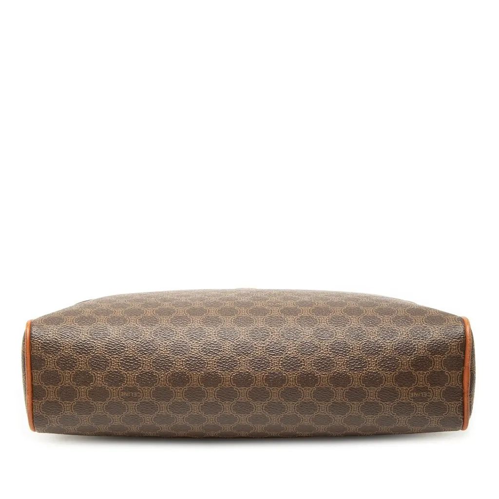 Celine Macadam Coated Canvas Clutch Brown Very good - Inside View