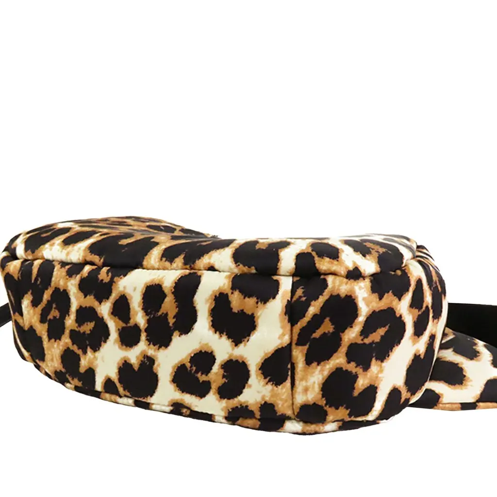 Prada Tessuto Leopard Print Belt Bag Beige Polyamide Very good - Inside View