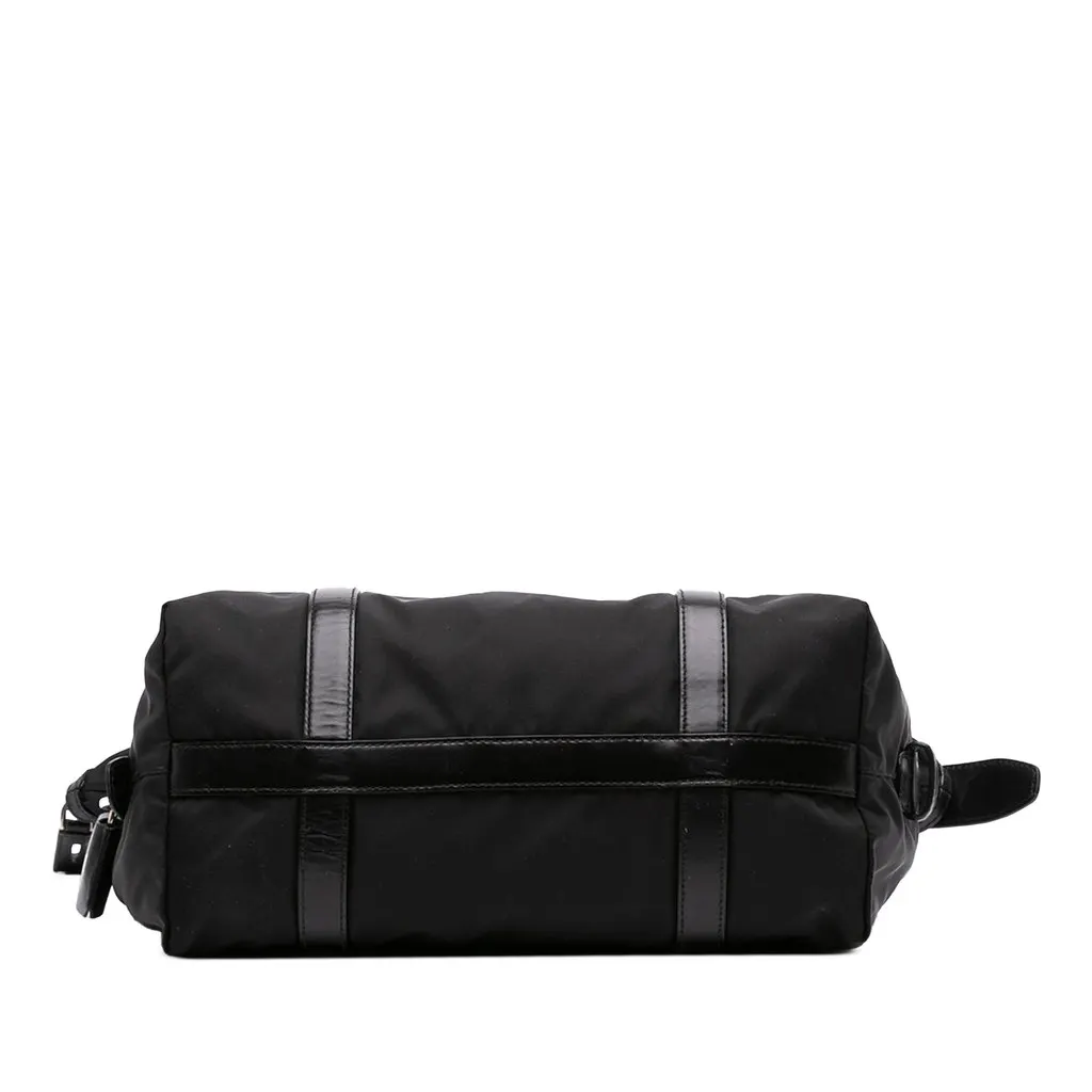 Prada Tessuto Shoulder Bag Black Polyamide Good - Inside View