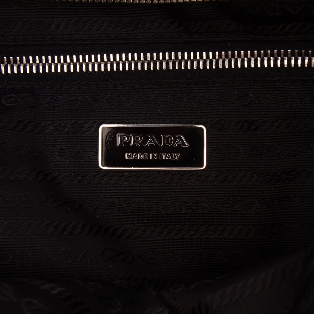 Prada Tessuto Shoulder Bag Black Polyamide Good - Box View