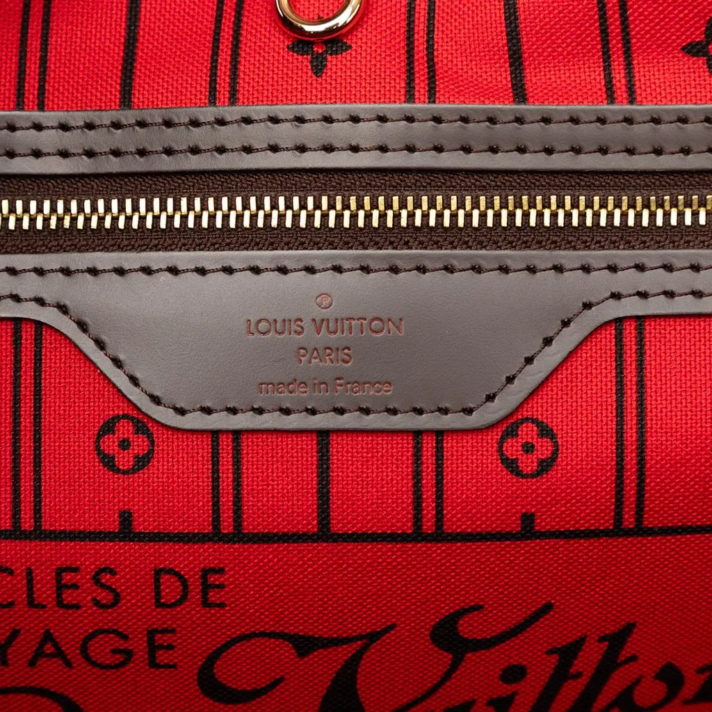 Louis Vuitton Damier Ebene Neverfull GM Brown Very good - Box View