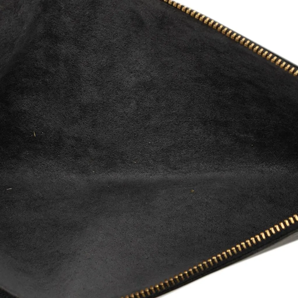 Louis Vuitton Epi Pochette Accessoires Black Leather Very good - Model View