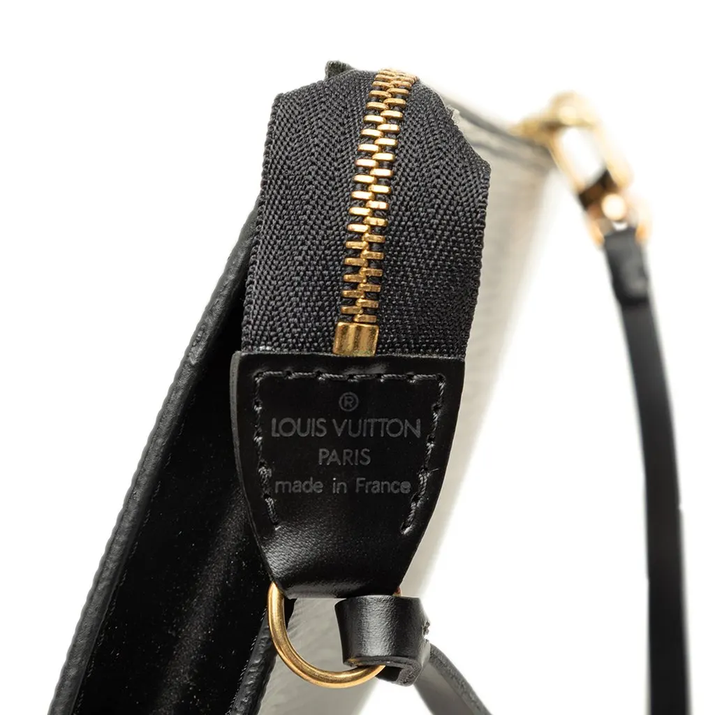 Louis Vuitton Epi Pochette Accessoires Black Leather Very good - Box View