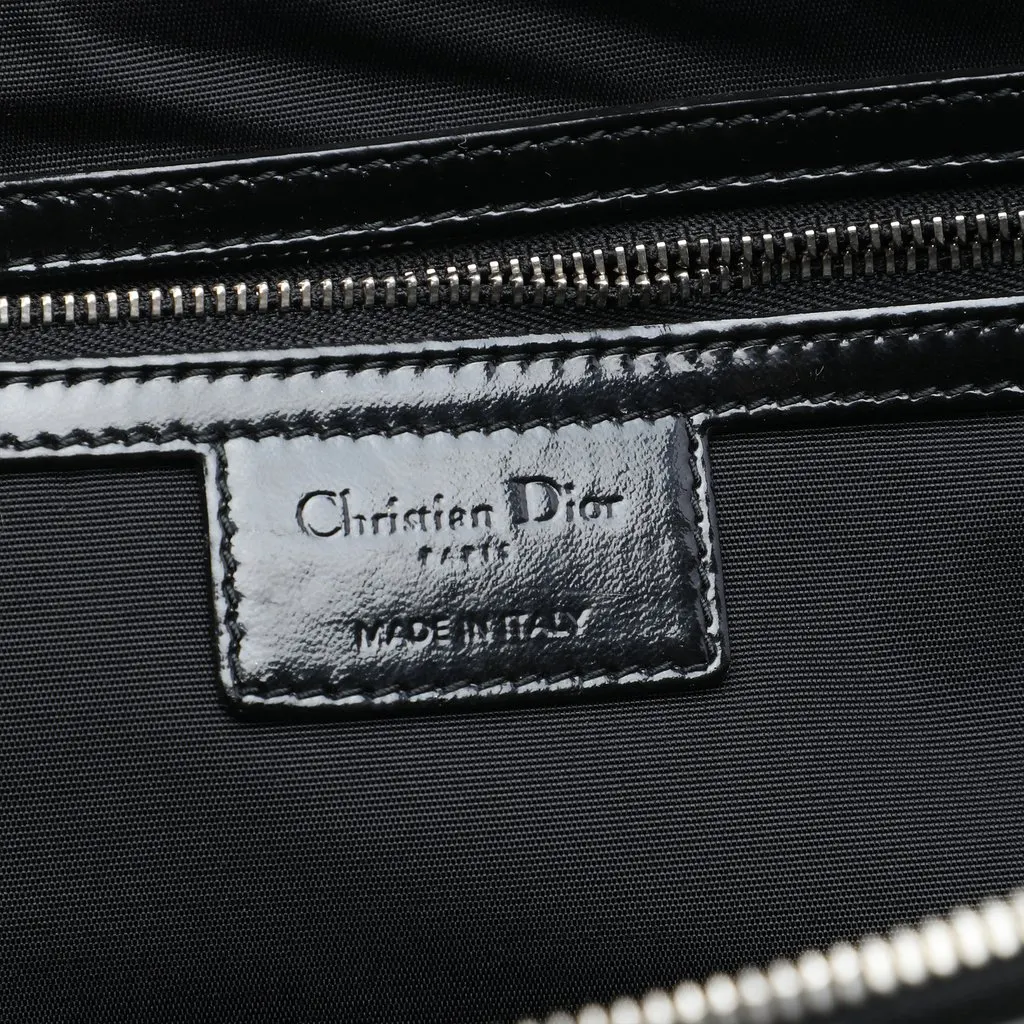Dior Large Patent Cannage Soft Zipped Lady Dior Shopping Tote Black Leather Very good - Box View