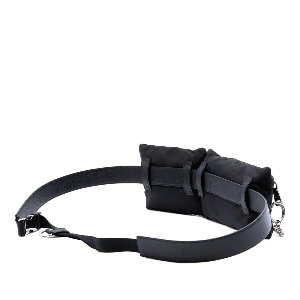 Prada Tessuto Belt Bag Black Polyamide Very good - Back View