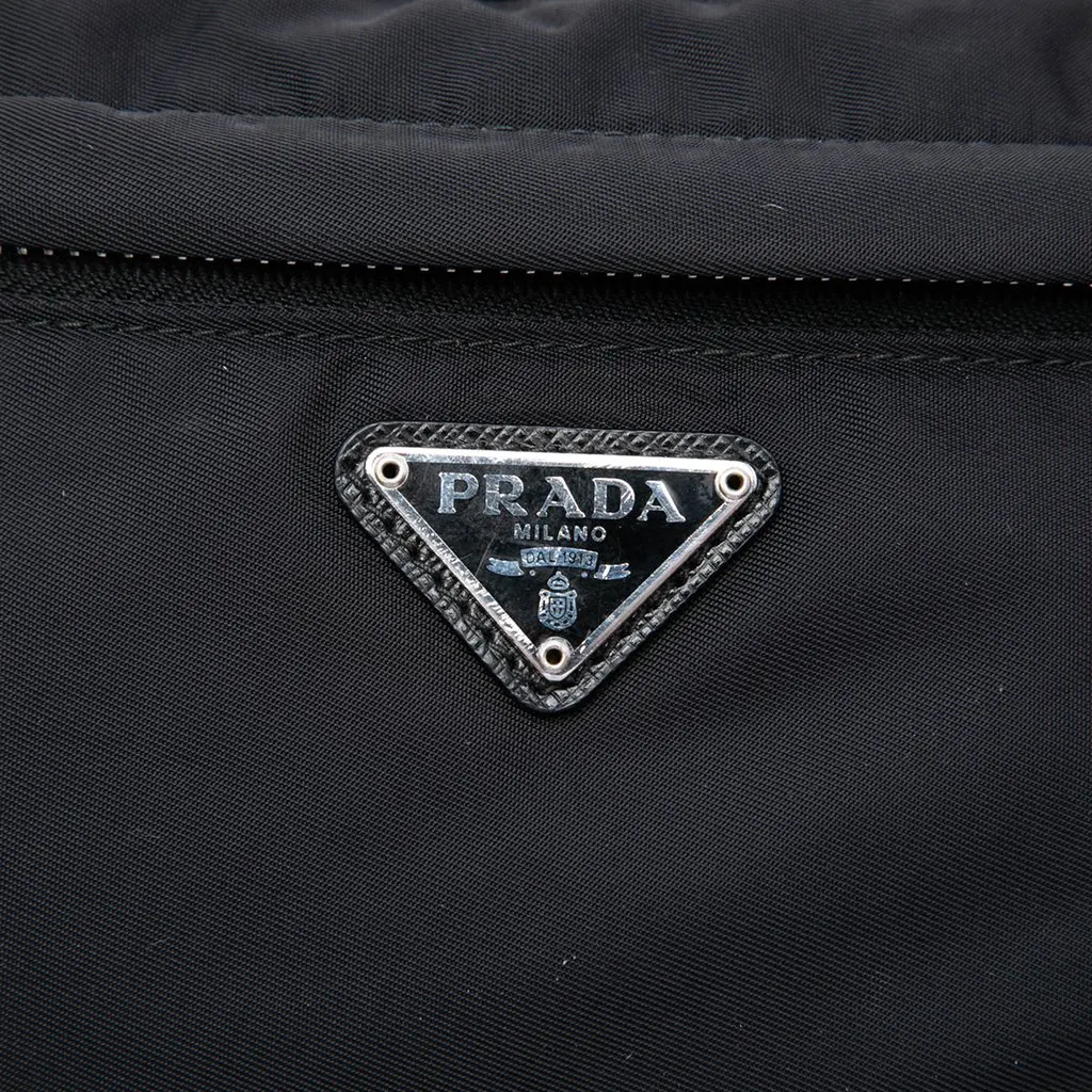 Prada Tessuto Belt Bag Black Polyamide Very good - Box View