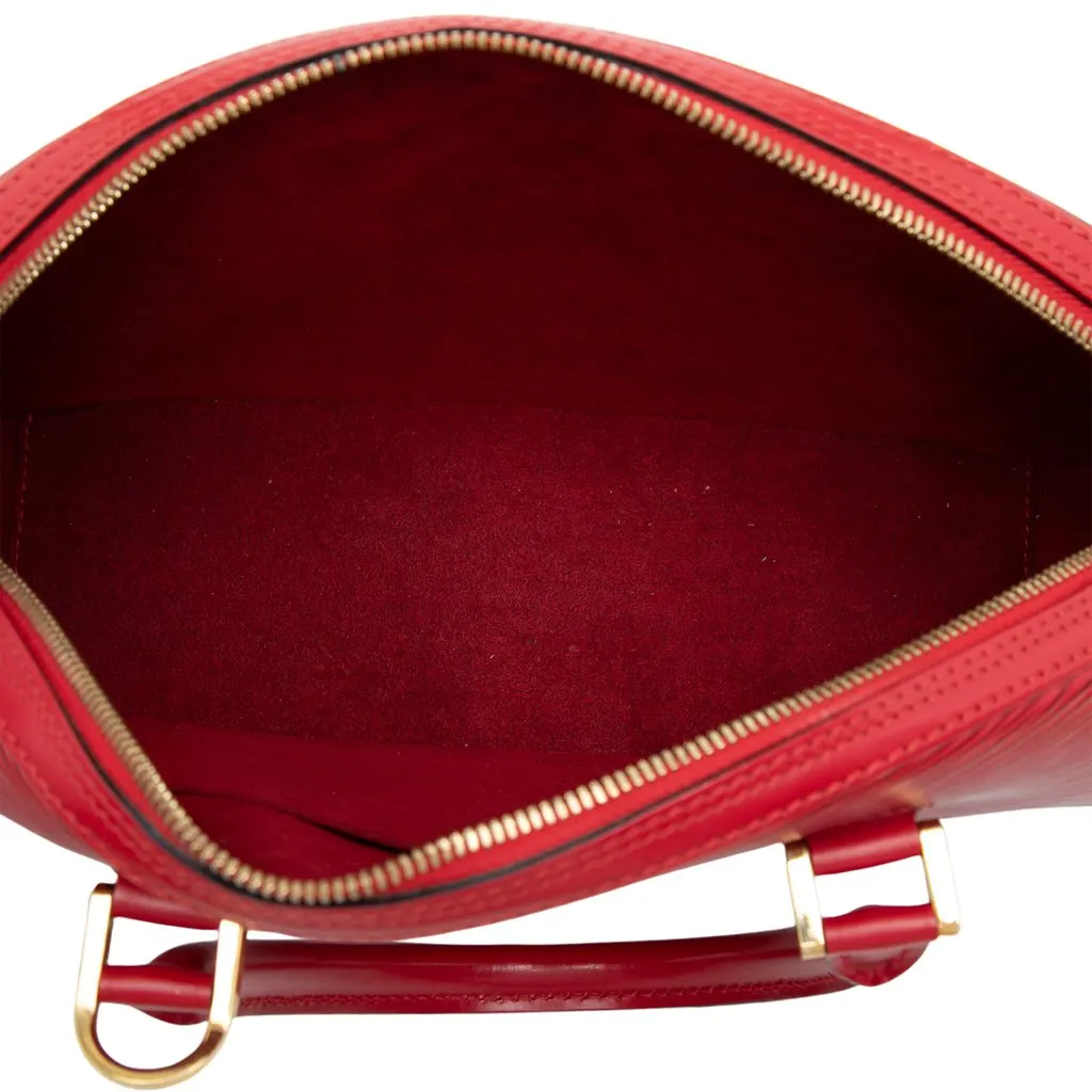 Louis Vuitton Epi Jasmine Red Leather Very good - Model View