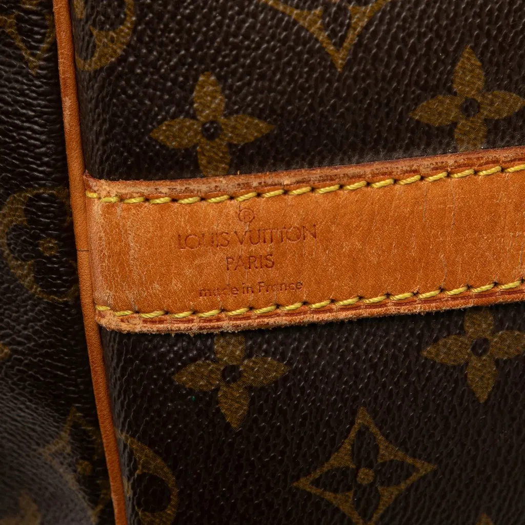 Louis Vuitton Monogram Keepall Bandouliere 55 Brown Good - Box View