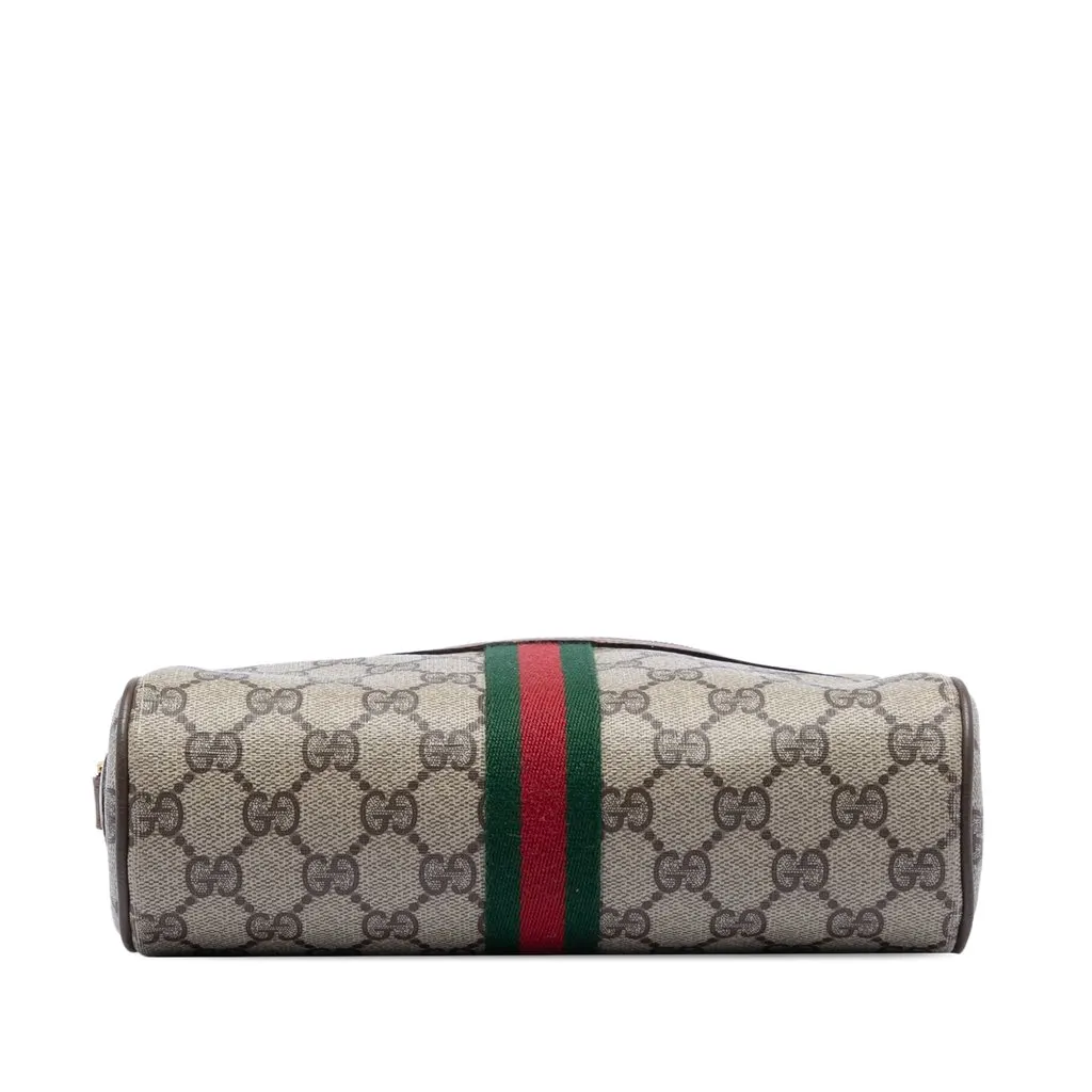 Gucci GG Supreme Web Crossbody Beige Very good - Inside View
