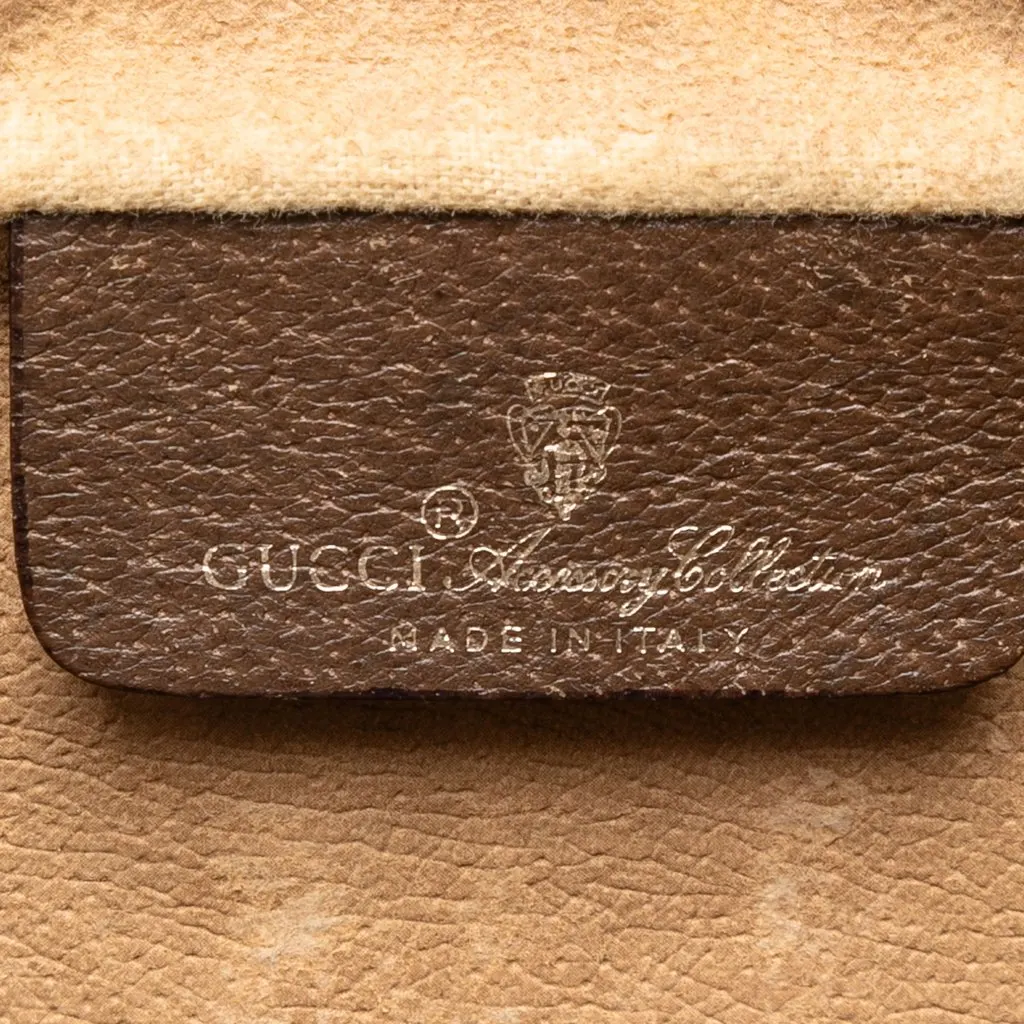 Gucci GG Supreme Web Crossbody Beige Very good - Box View