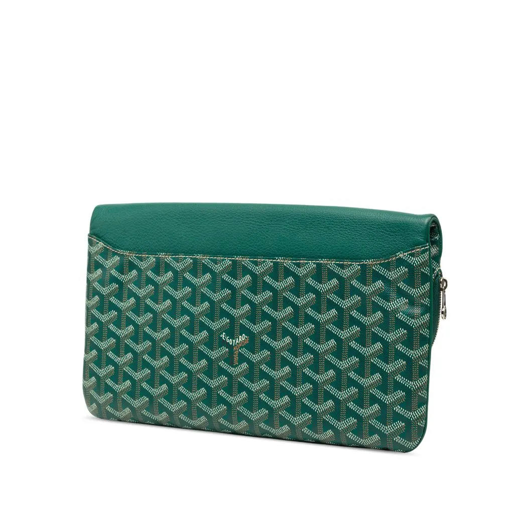 Goyard Goyardine Sainte Marie MM Green Very good - Back View