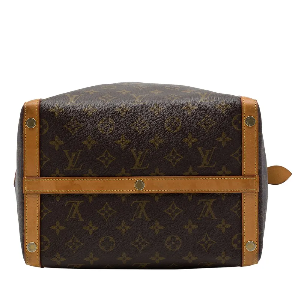 Louis Vuitton Monogram Marais MM Brown Canvas Good - Inside View