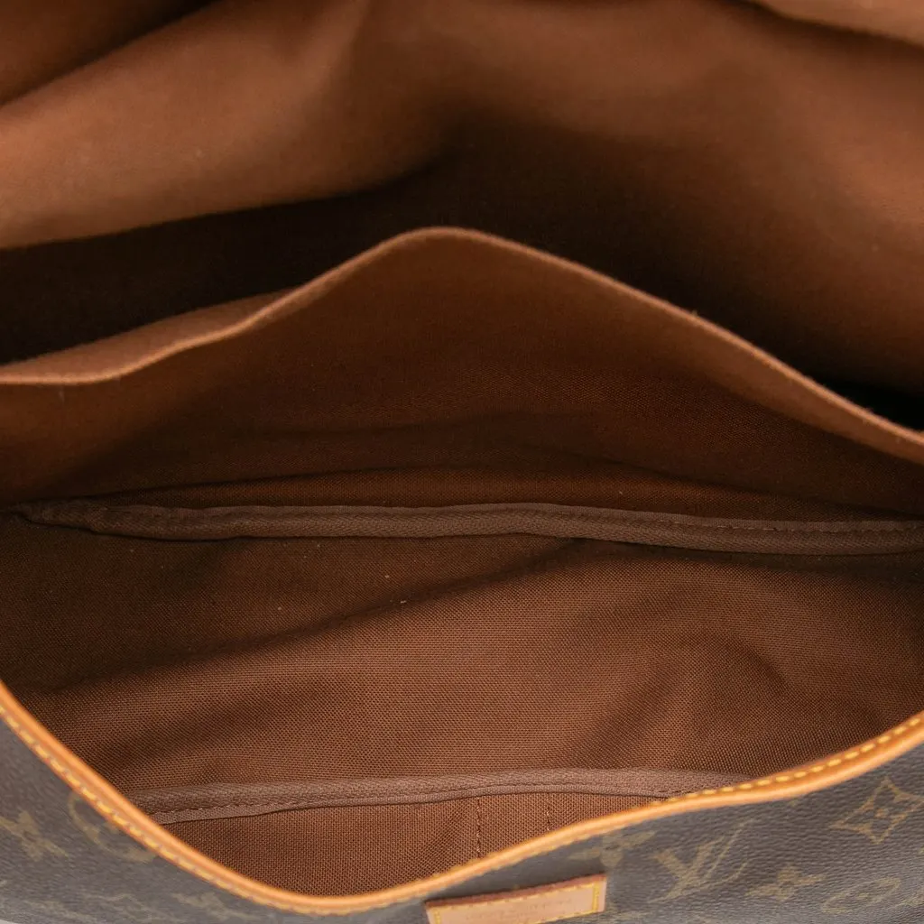 Louis Vuitton Monogram Saumur 35 Brown Very good - Model View