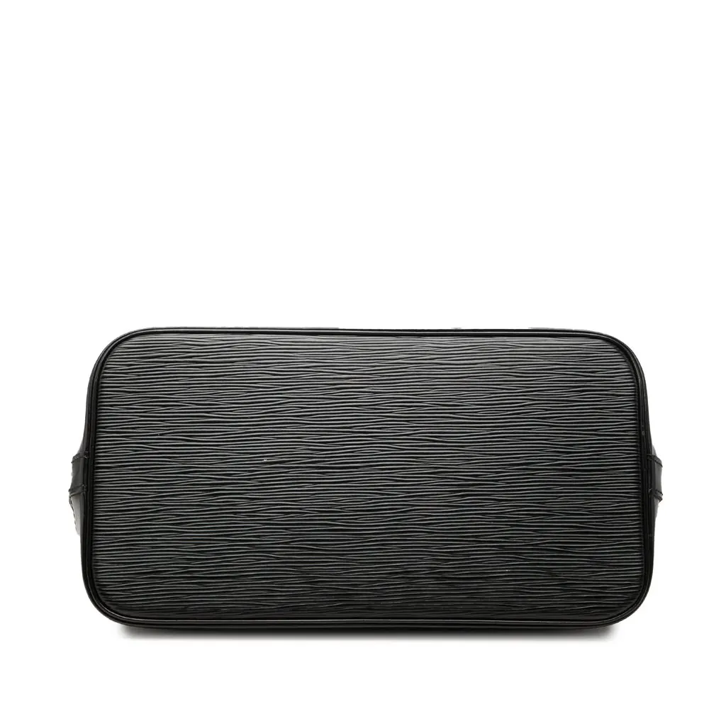Louis Vuitton Epi Alma PM Black Leather Very good - Inside View