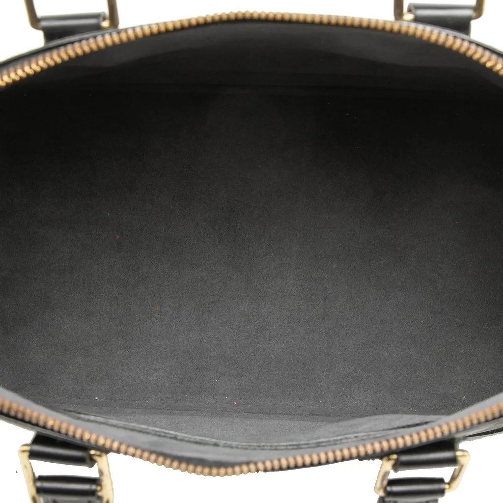 Louis Vuitton Epi Alma PM Black Leather Very good - Model View