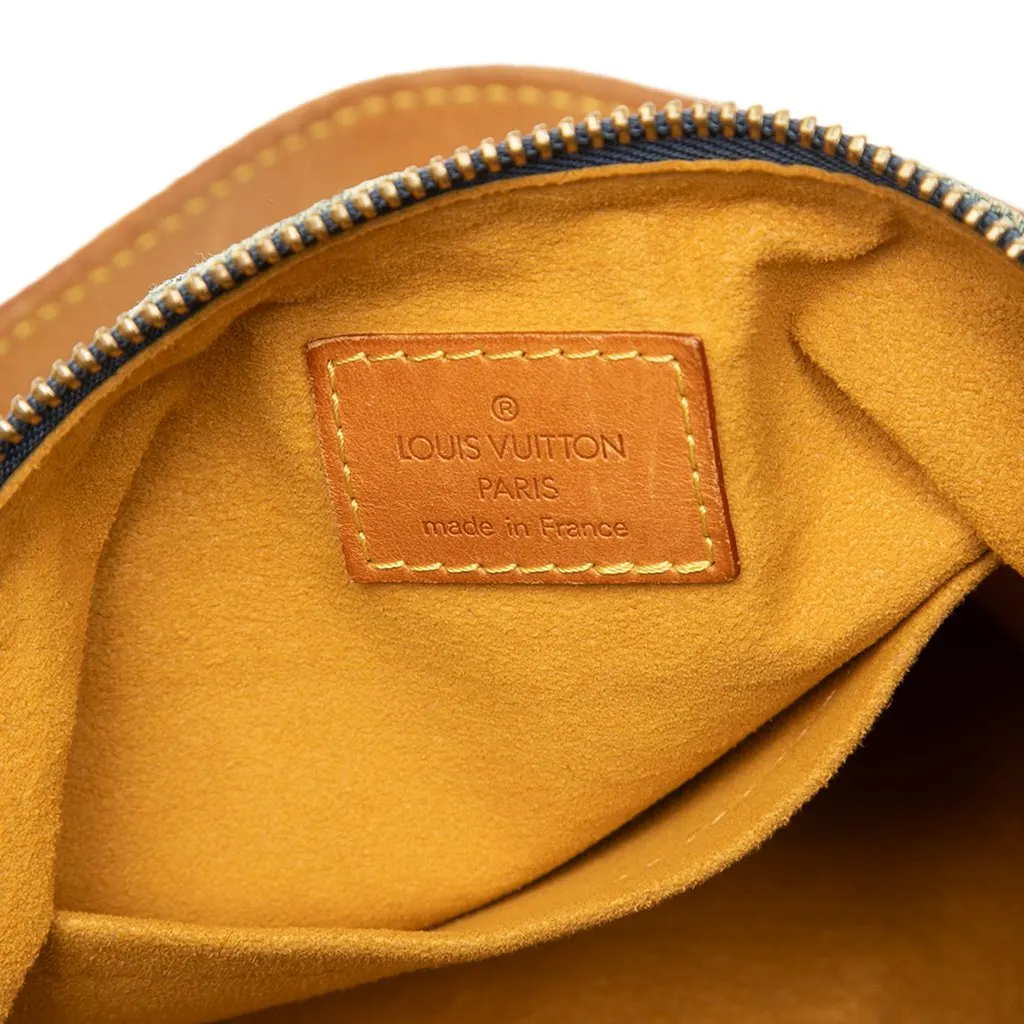 Louis Vuitton Monogram Denim Baggy PM Blue Denim Good - Box View
