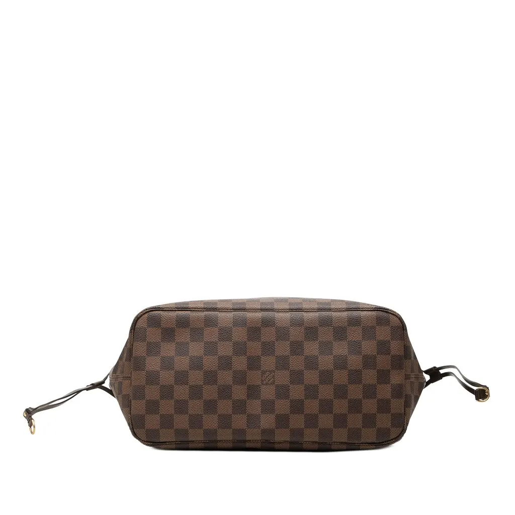Louis Vuitton Damier Ebene Neverfull MM Brown Canvas Very good - Inside View