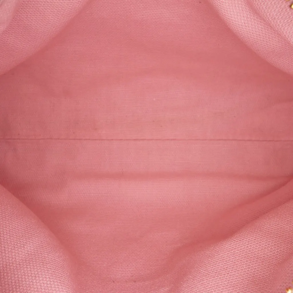 Givenchy Mini Leather Voyou Crossbody Pink Leather Good - Model View