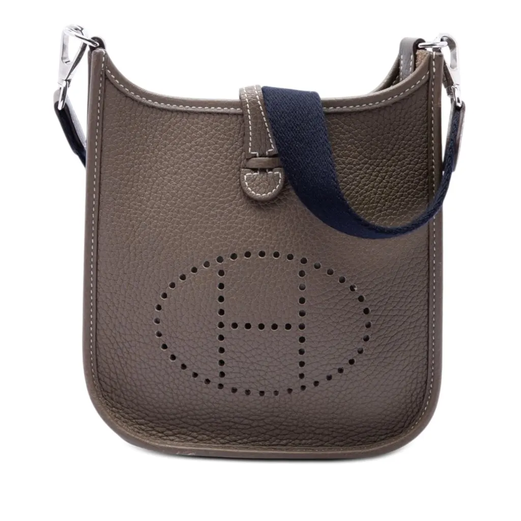 Hermès Clemence Evelyne 16 Amazone Brown Leather Very good - Front View