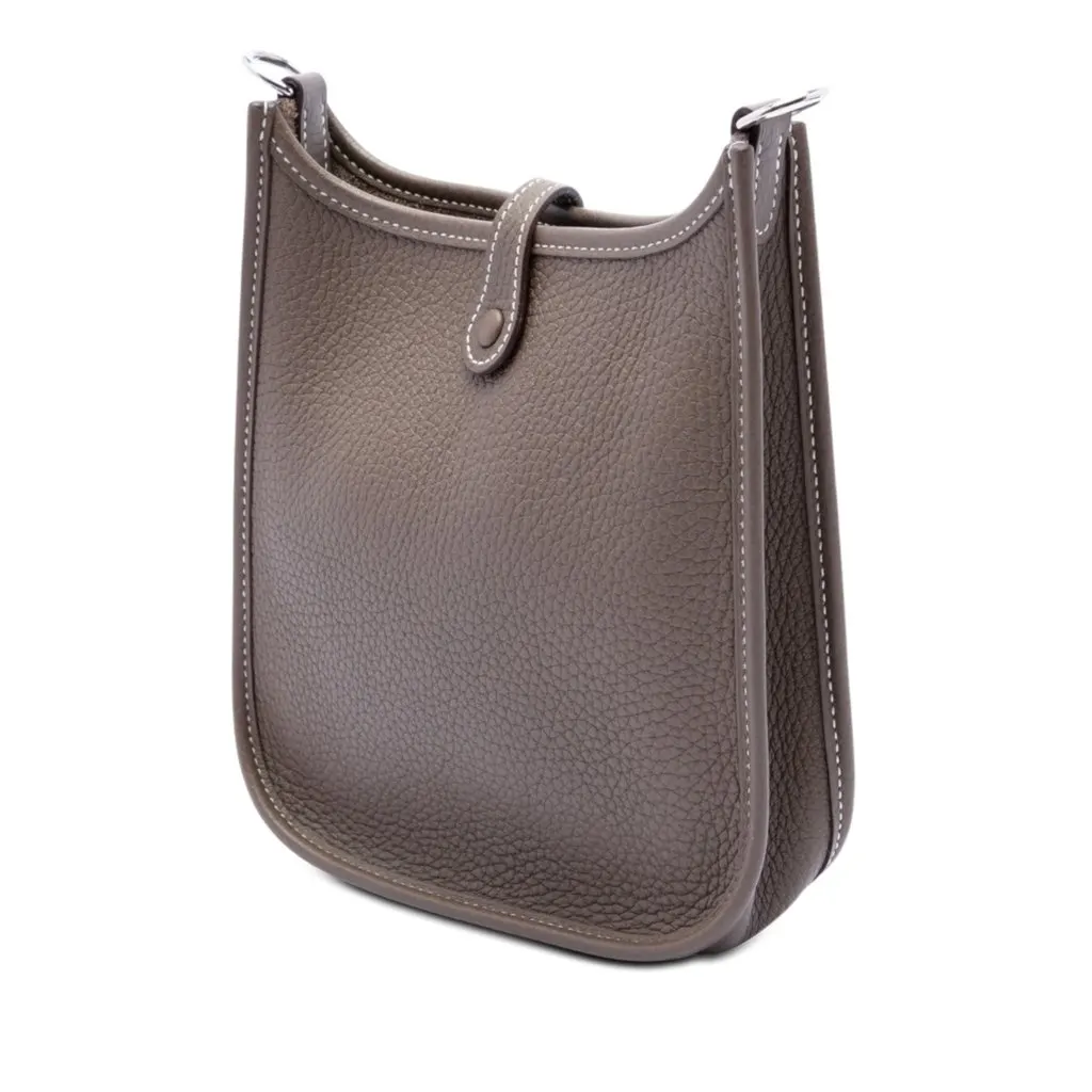 Hermès Clemence Evelyne 16 Amazone Brown Leather Very good - Back View