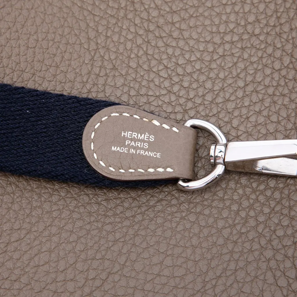 Hermès Clemence Evelyne 16 Amazone Brown Leather Very good - Box View