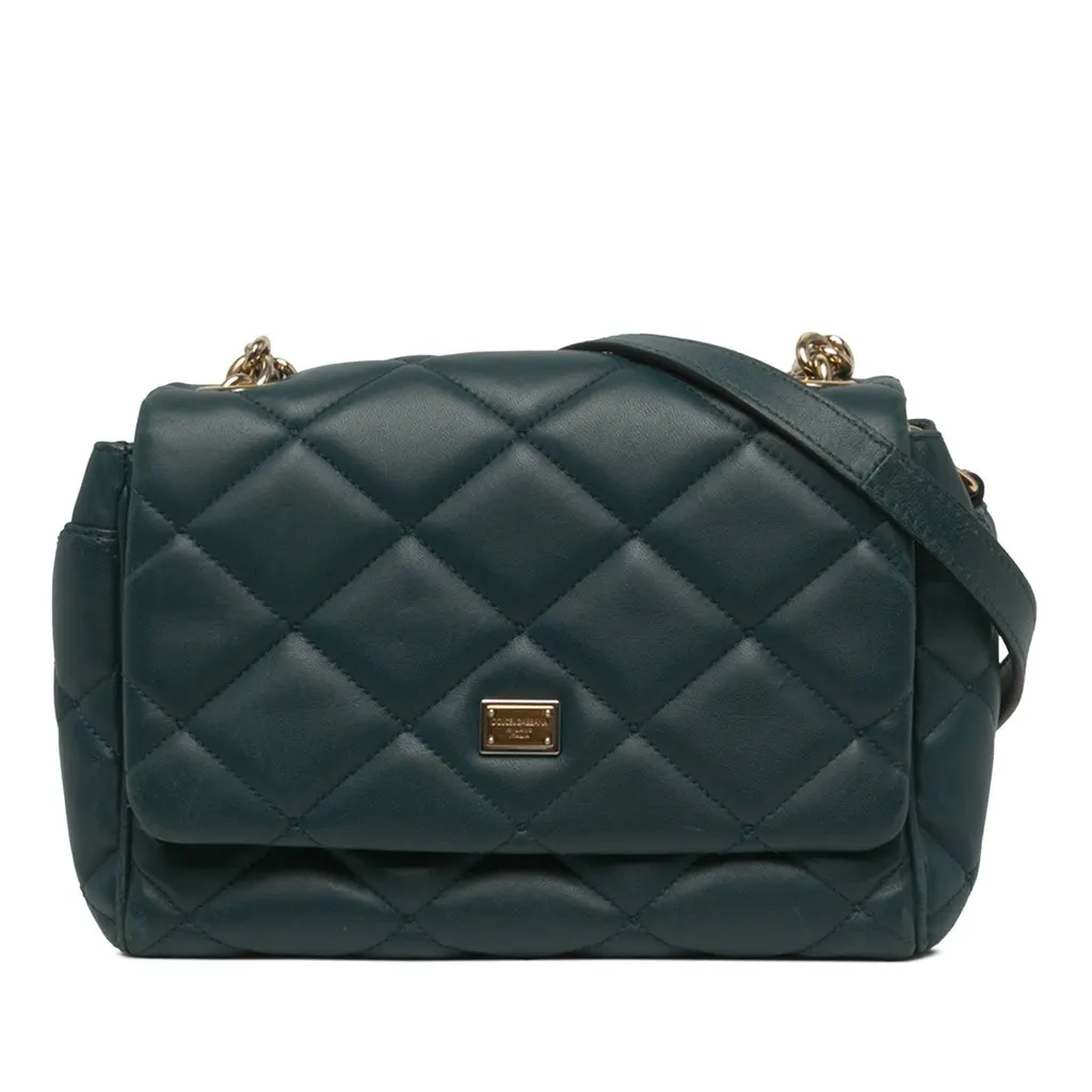 Dolce & Gabbana Quilted Leather Miss Kate Crossbody