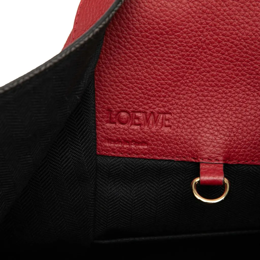 Loewe Small Calfskin Hammock Satchel Red Leather Very good - Box View