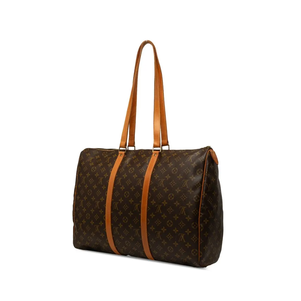 Louis Vuitton Monogram Sac Flanerie 50 Brown Canvas Good - Back View