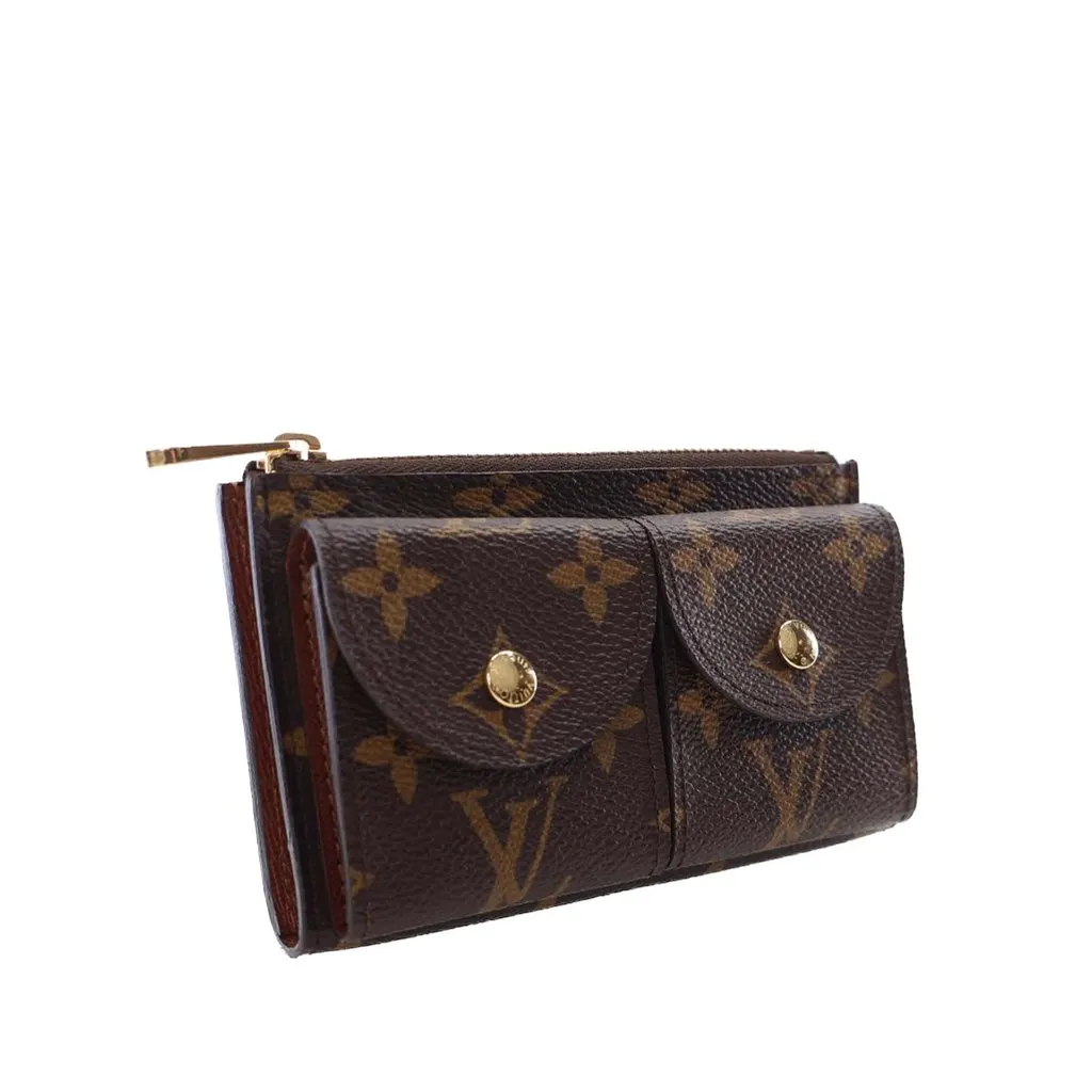 Louis Vuitton Monogram Pochette Duo Belt Bag Brown Very good - Back View