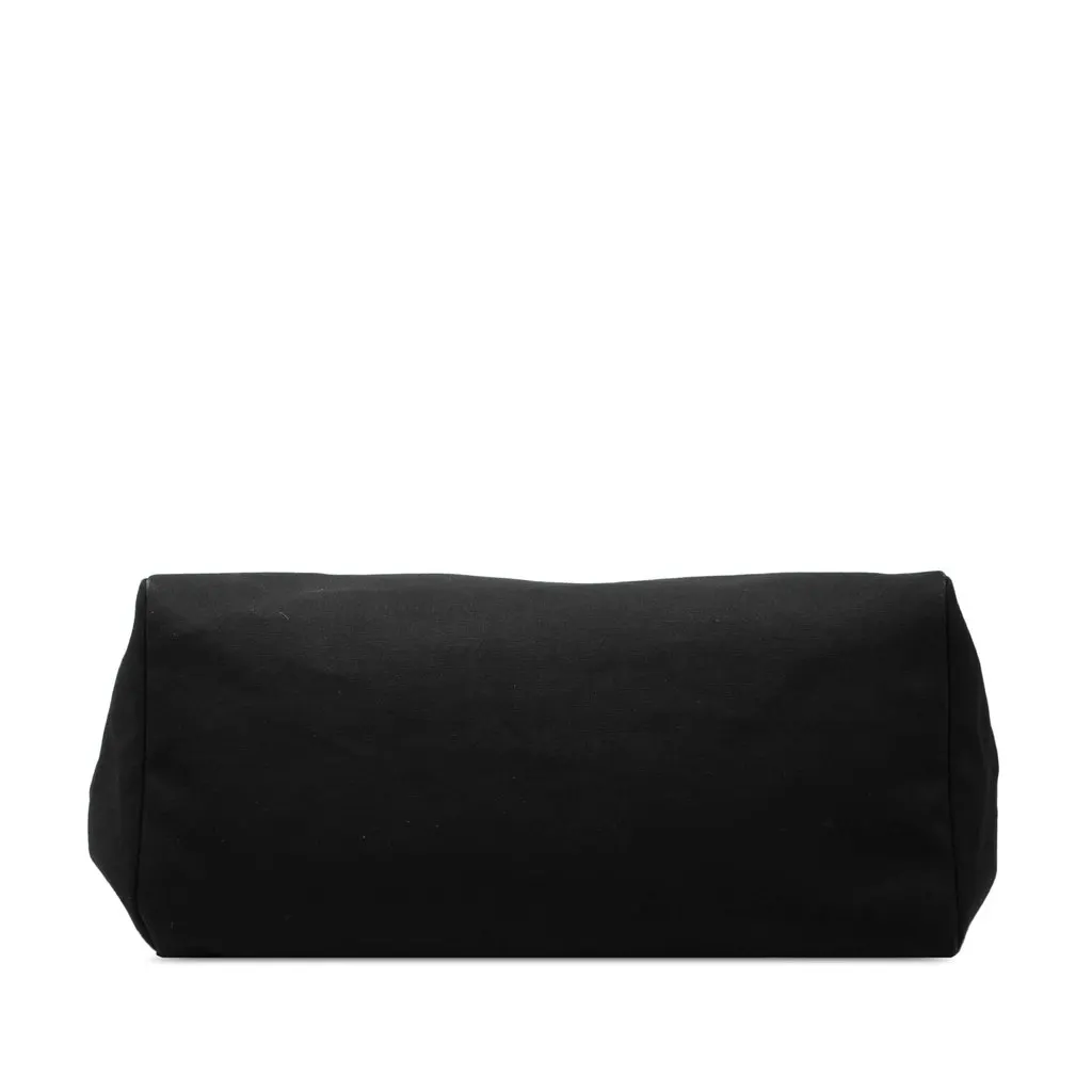 Hermès Toile Herbag TGM Black Good - Inside View