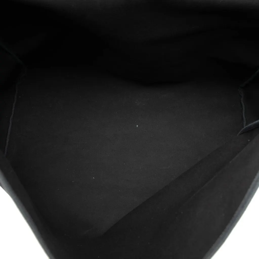 Hermès Toile Herbag TGM Black Good - Model View