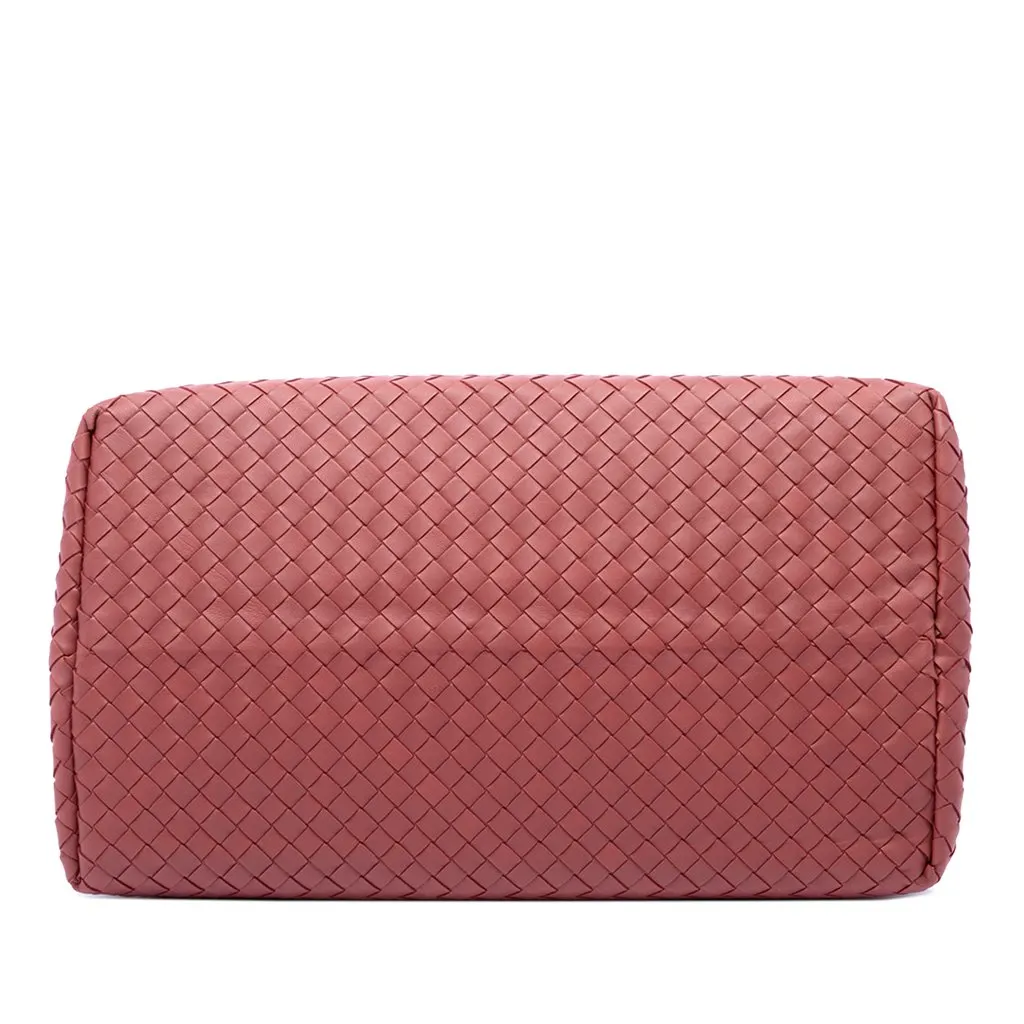 Bottega Veneta Nappa Intrecciato Milano Tote Red Leather Very good - Inside View